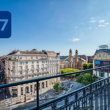 Panoramic Smart Penthouse Central View Of Grand Synagogue Lejlighed Budapest Eksteriør billede