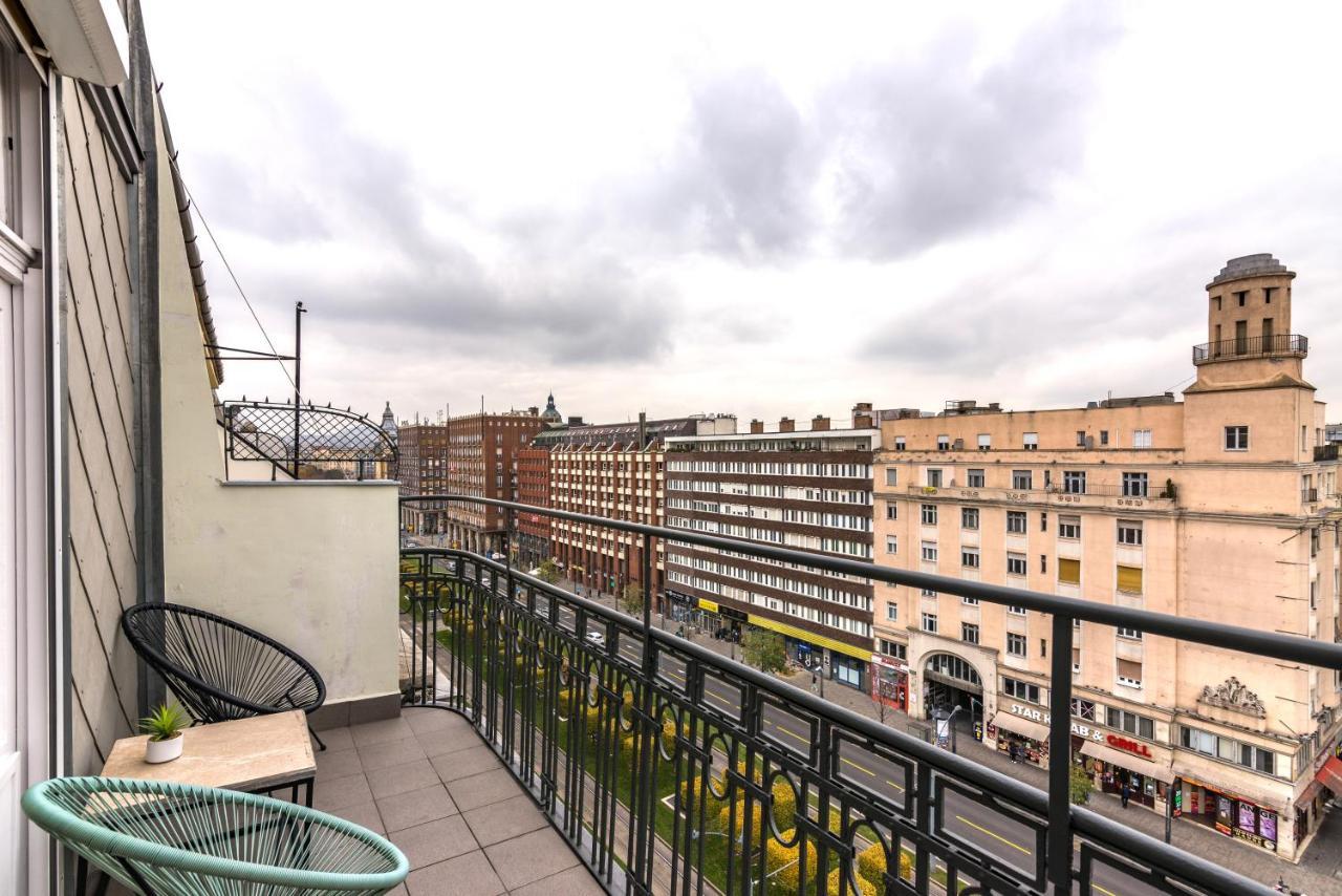 Panoramic Smart Penthouse Central View Of Grand Synagogue Lejlighed Budapest Eksteriør billede